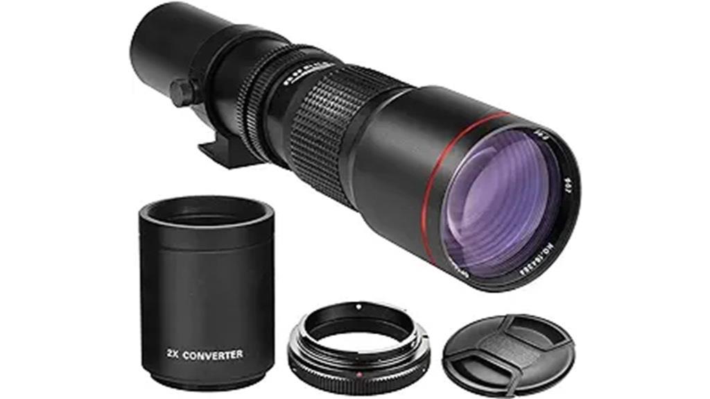 high power telephoto lens