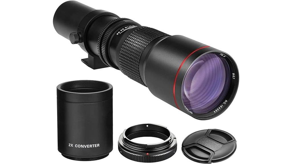 high power telephoto lens
