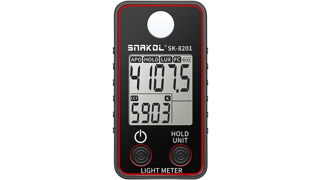 high precision light meter