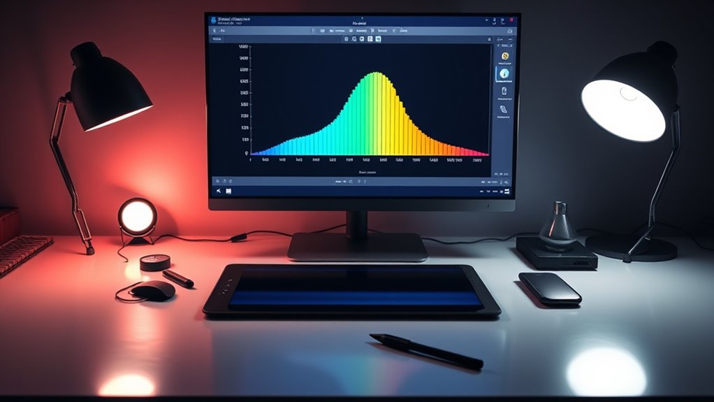 histogram interpretation for image editing