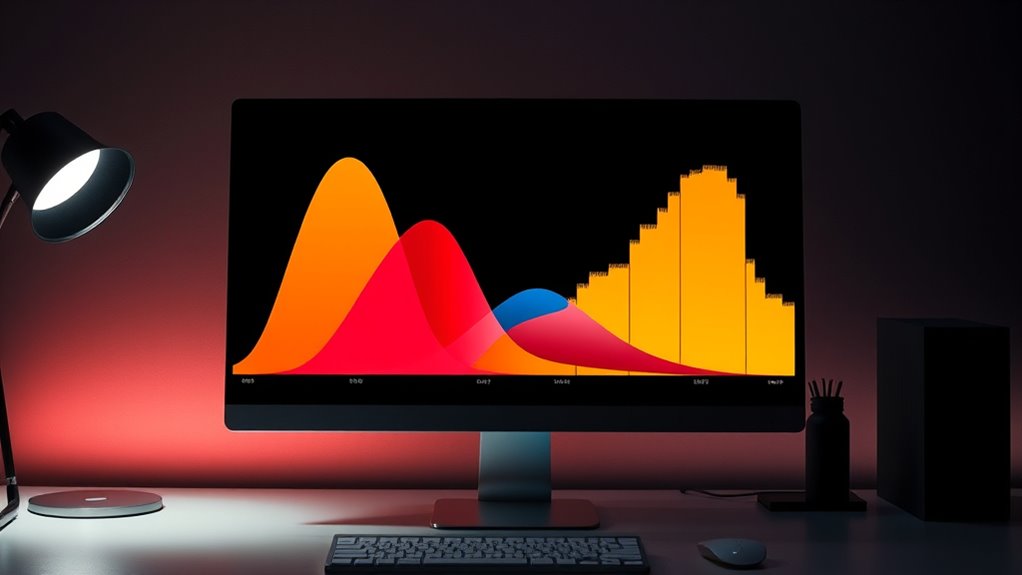 histogram shape guides image adjustments