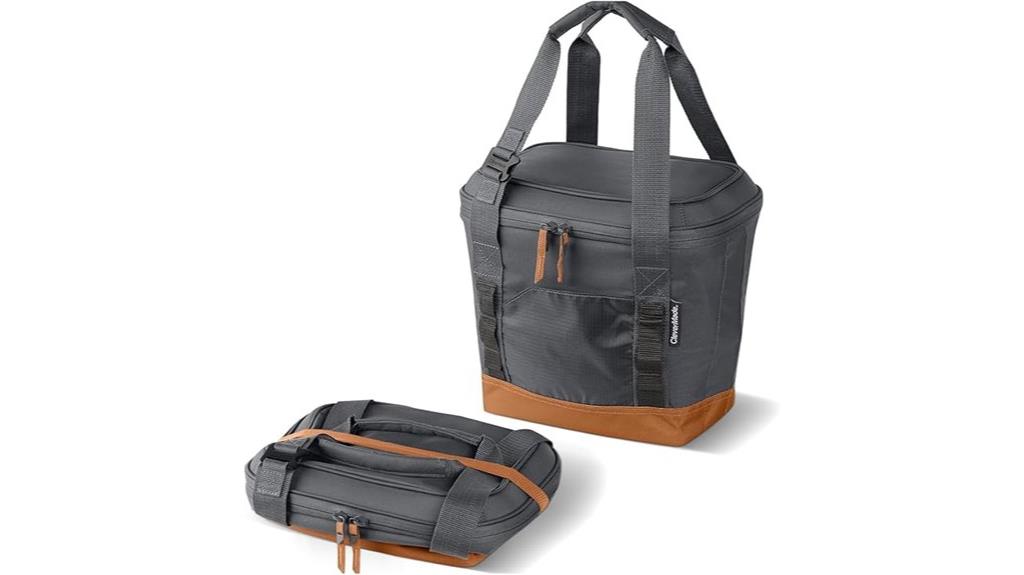 insulated collapsible cooler bag