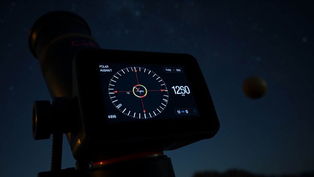 interpreting polar alignment accuracy