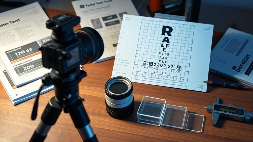 lens calibration and focus