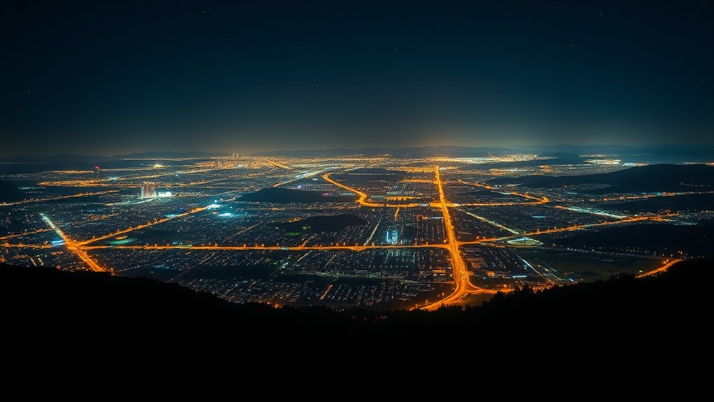 light pollution displacement risks