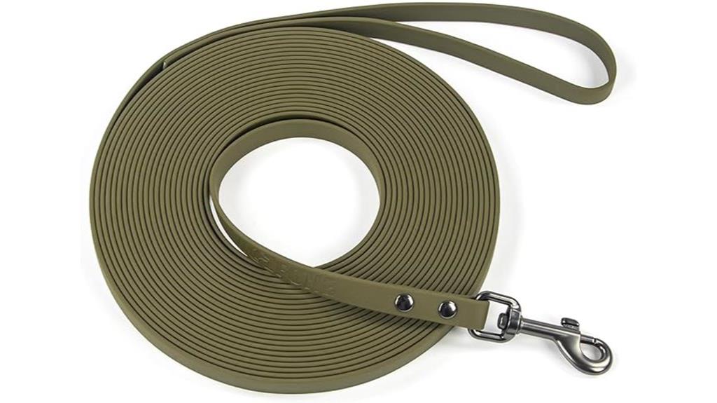 long waterproof dog leash
