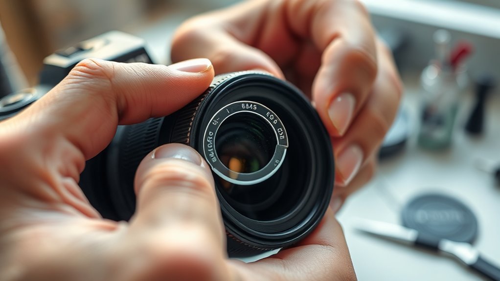 maintain camera focus accuracy