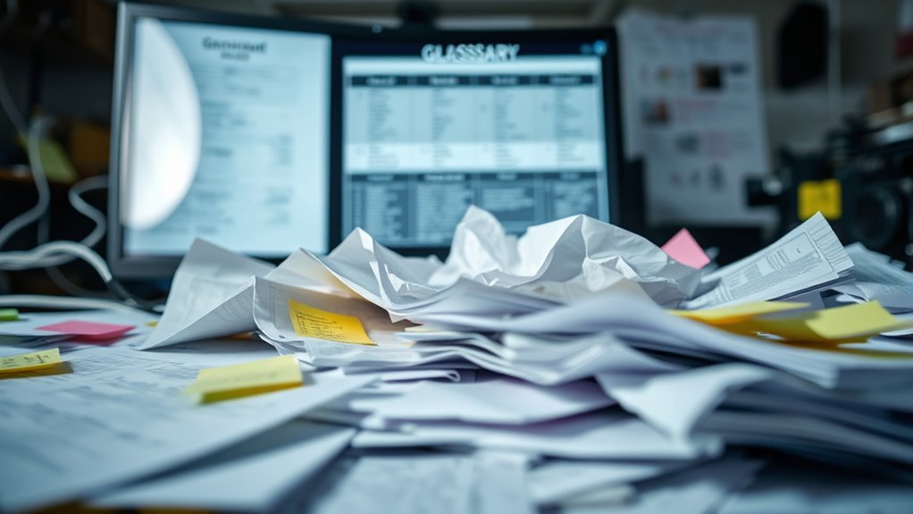 maintain thorough organized records