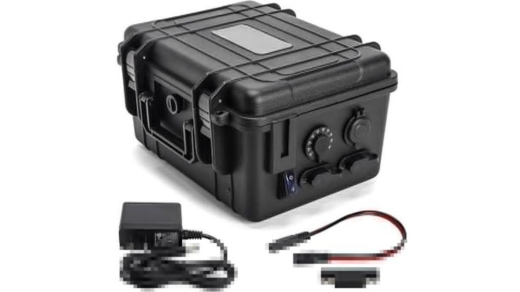 marine battery box for kayaks