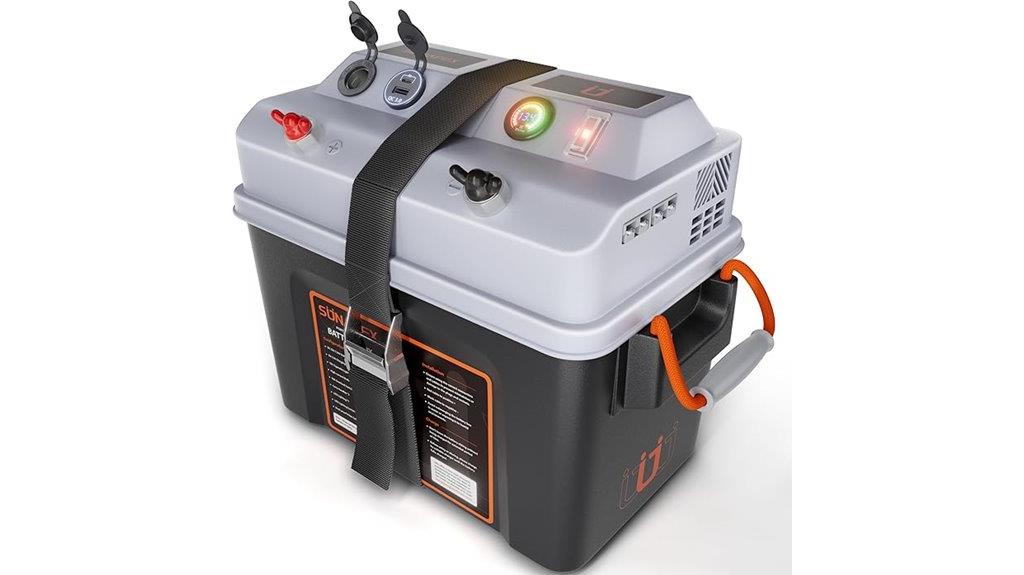 marine trolling battery storage