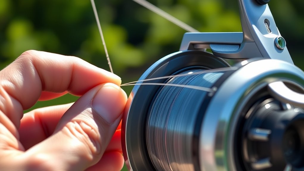 match tension to lure