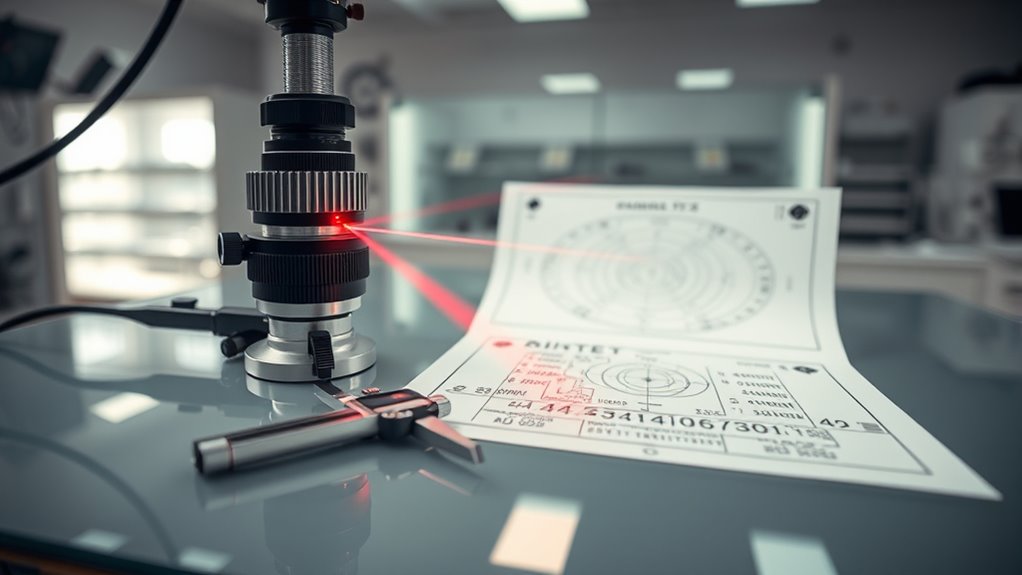 measure adjust inspect document