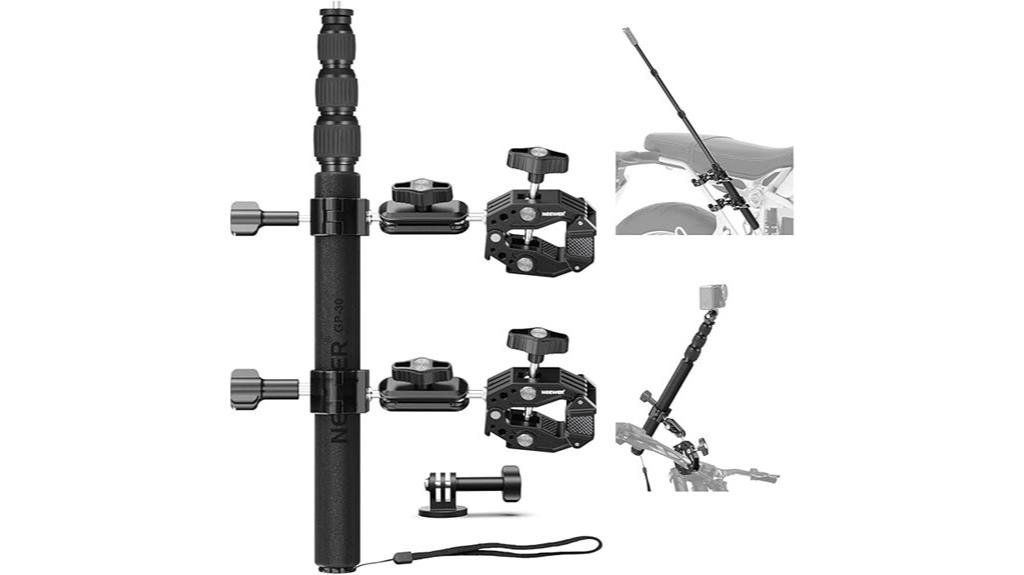 motorcycle action camera mount