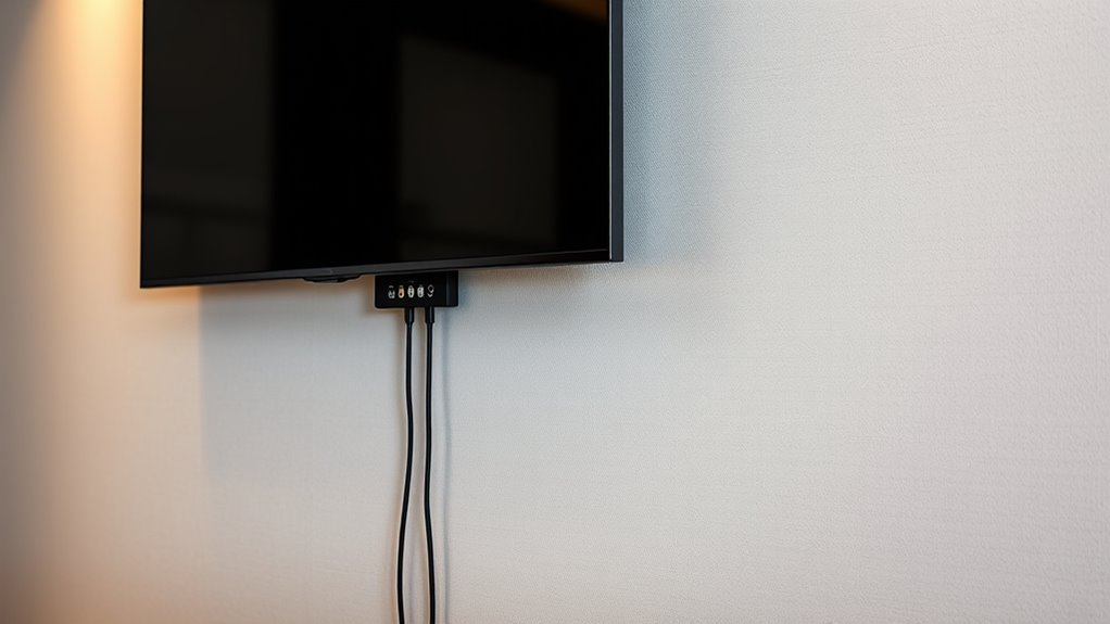 mounts require tailored cable management