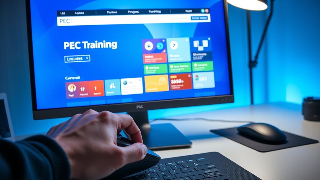 navigate pec platform effectively