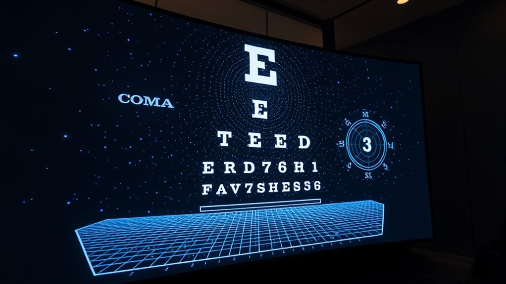 optical distortions reduce clarity