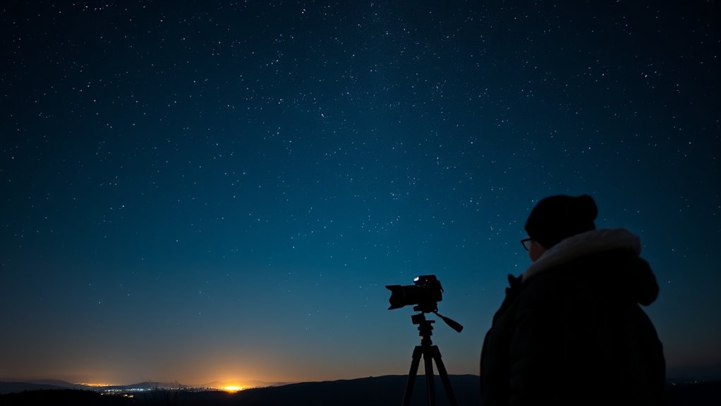 optimal night sky viewing