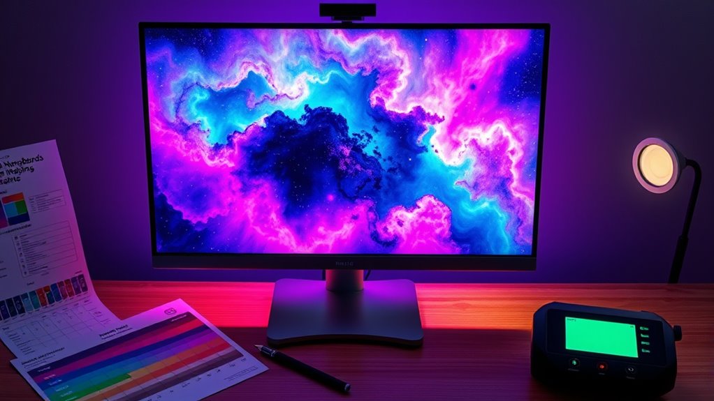 optimized narrowband color mapping