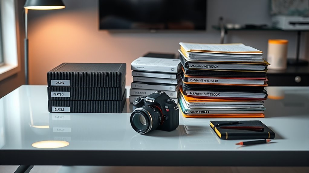 organize and backup calibration data