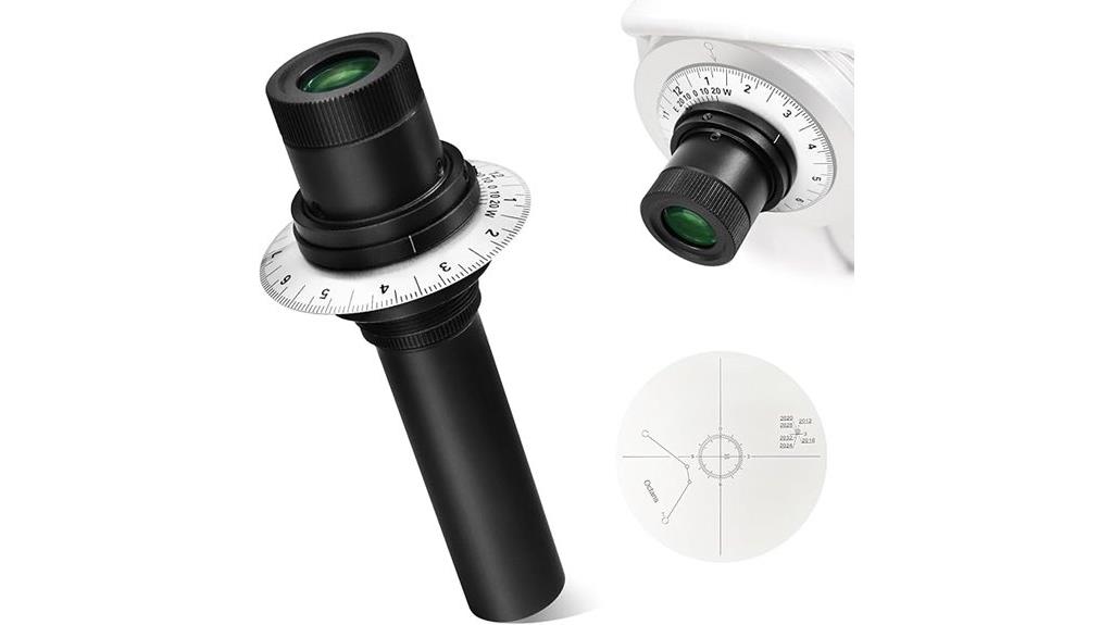 polar alignment scope specifications