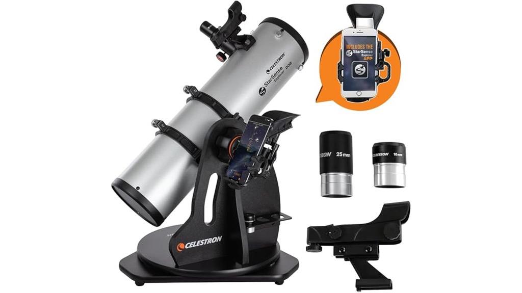 portable 130mm dobsonian telescope