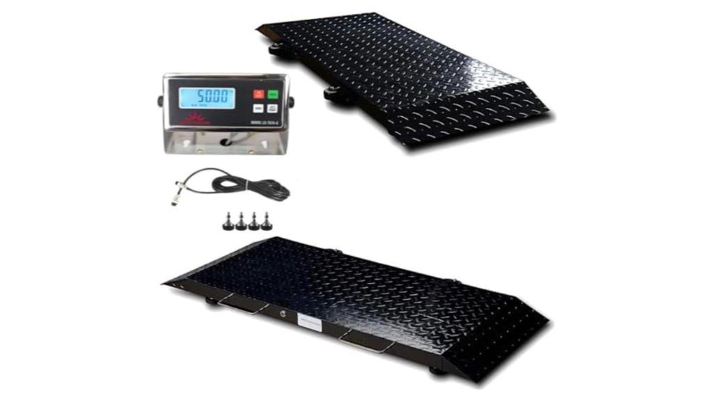 portable animal floor scale