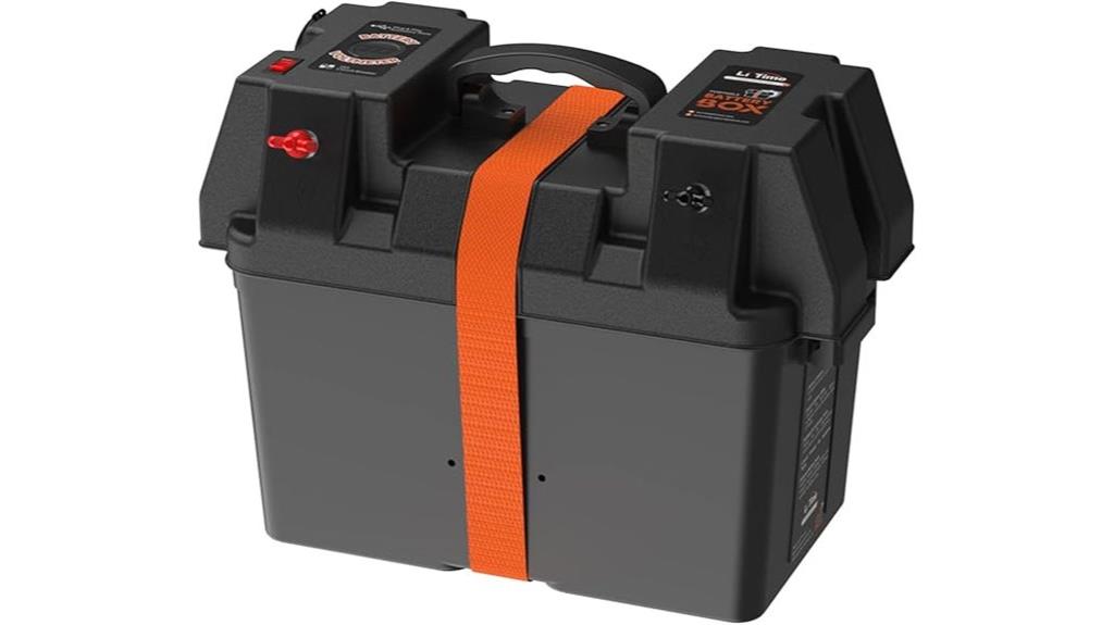 portable battery box for group 24 27