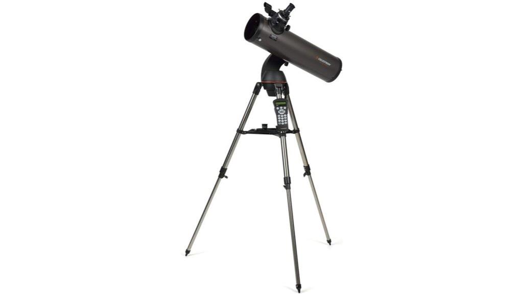 portable computerized reflector telescope
