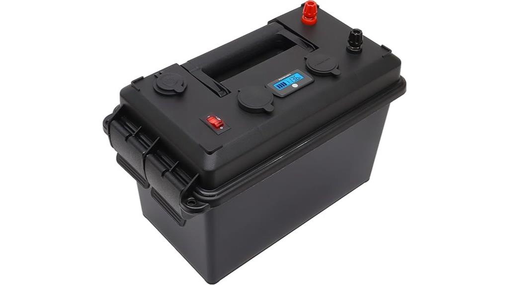 portable power box for batteries
