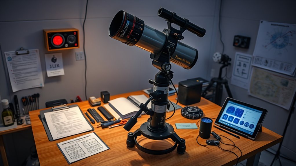 prepare check stabilize calibrate