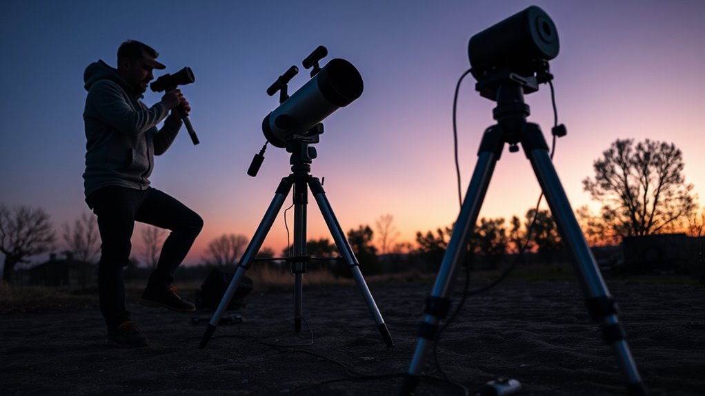 prioritize safety during setup