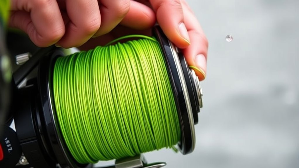 proper line spooling technique