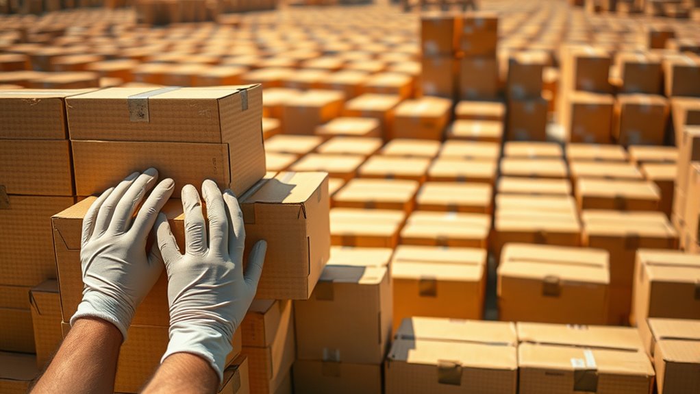 proper stacking for safety