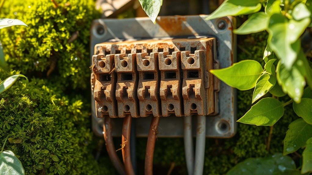 protect electrical connections from moisture