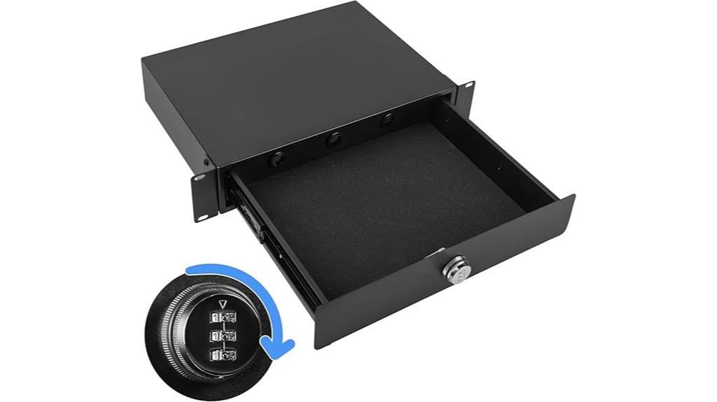rack mount lock drawer