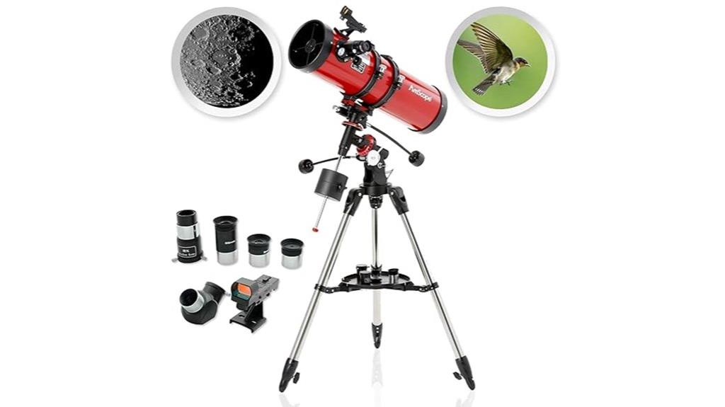 reflector eq telescope mount