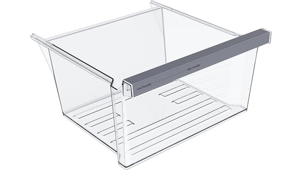 refrigerator crisper drawer upgrade