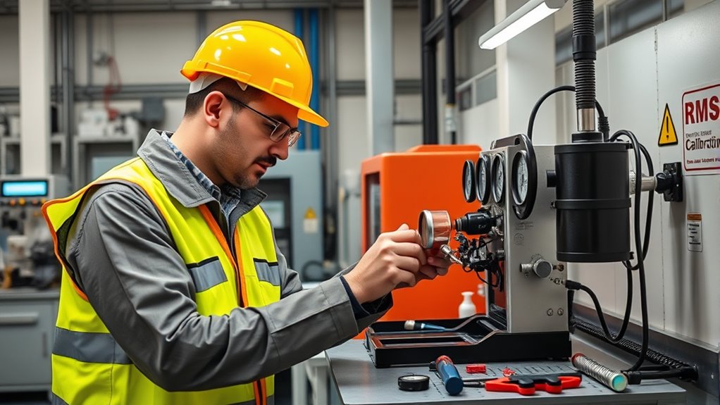 rms calibration troubleshooting safety