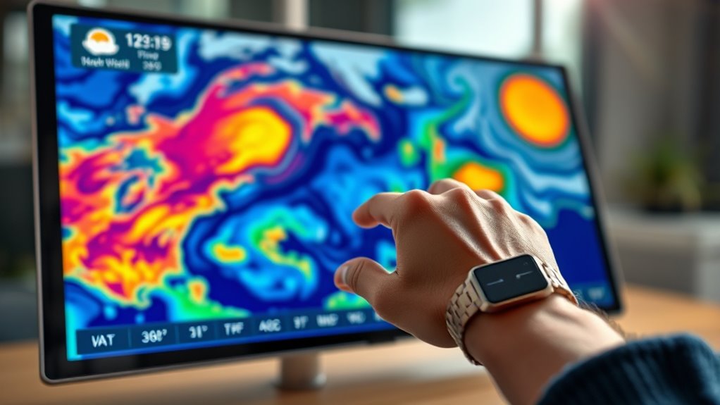 satellite data predicts weather