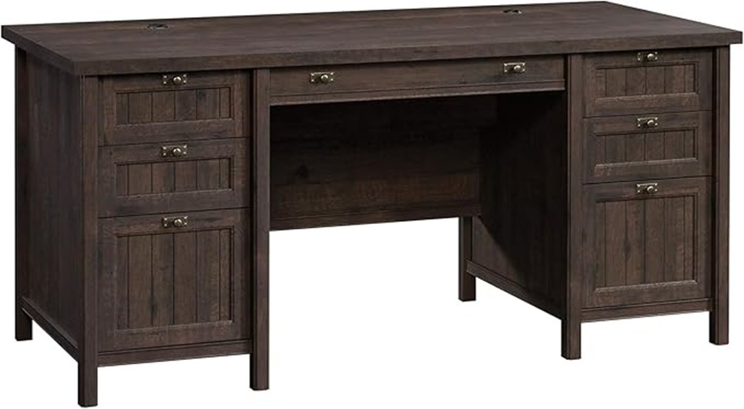 sauder costa office desk