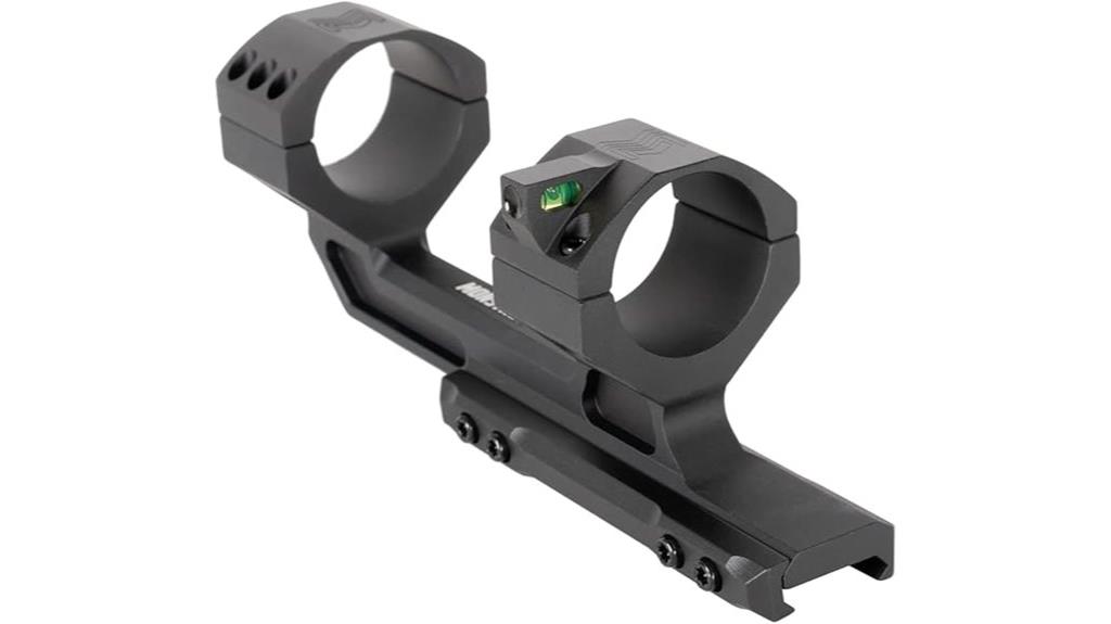 scope mount with bubble