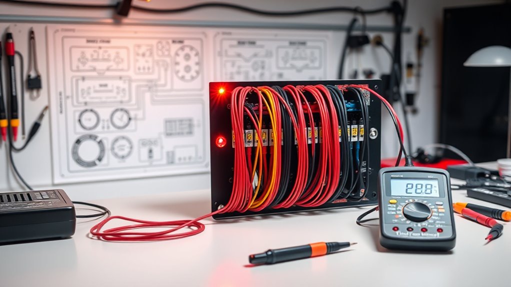 secure organized weatherproof wiring