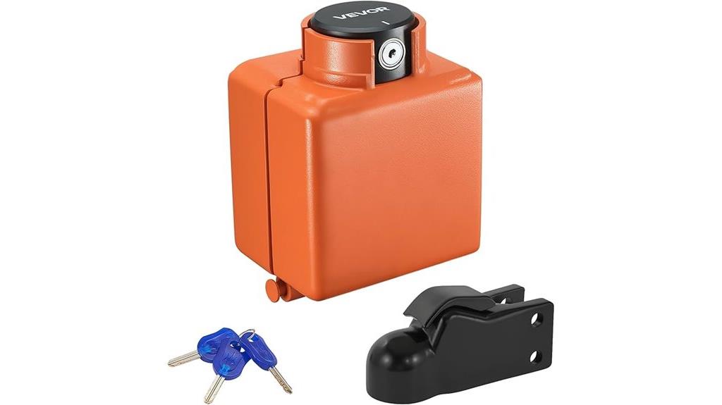 secure trailer hitch lock