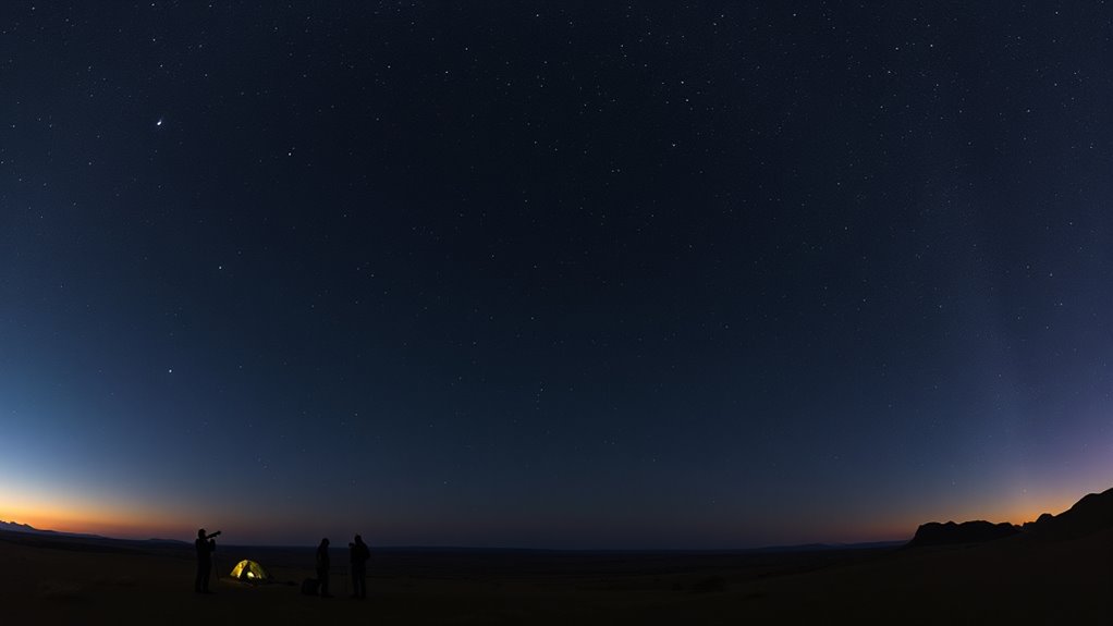 set realistic stargazing expectations