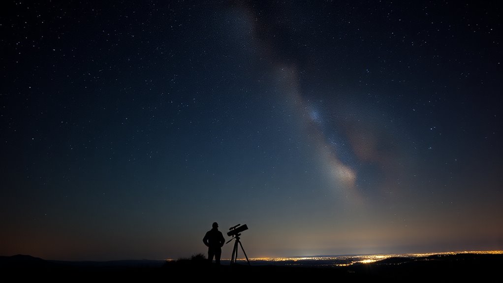 sky brightness scale levels