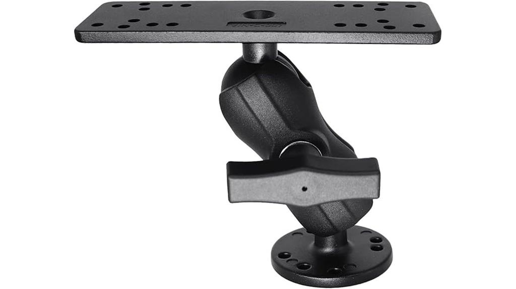 small mount with ball adapters