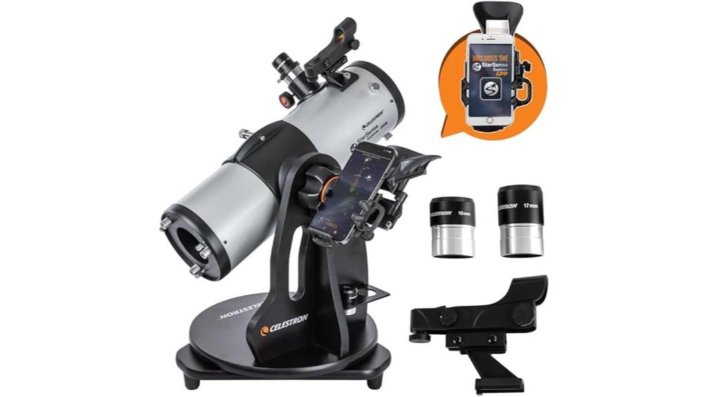 smartphone compatible dobsonian telescope