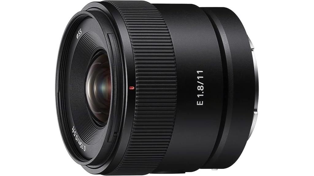 sony e 11mm f1 8 lens