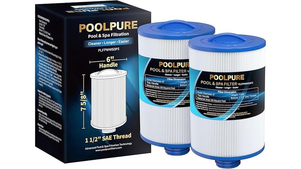 spa filter replacement pack