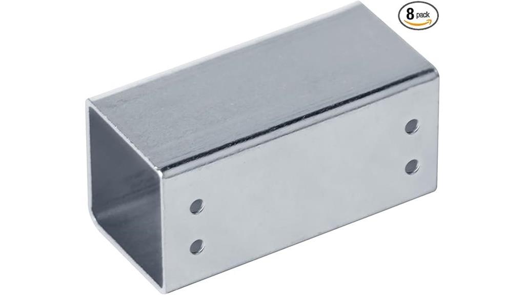 square tube fence connectors